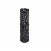 Эл.каменка Cilindro PC100E/135E Black Steel