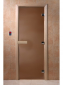 Дверь DOORWOOD Бронза матовая ТЕПЛАЯ НОЧЬ 2000*800 (коробка хвоя) DW01183