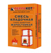 Смесь кладочная глино-шамотная «Терракот», 5кг