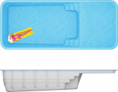 Композитный бассейн Бордо Атолл