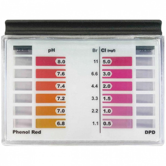 Тестер AquaDoctor Water-id таблеточный pH и Cl/Br (20/20)