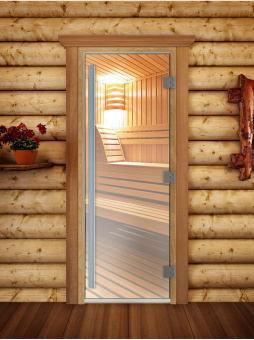 Дверь DOORWOOD Прозрачная ПРЕСТИЖ 2000*700 